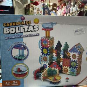 carrera de bolitas x96pcs