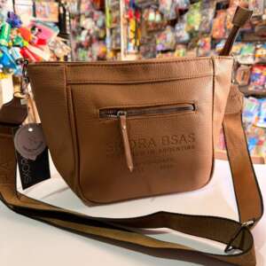 Cartera Skora Marrón