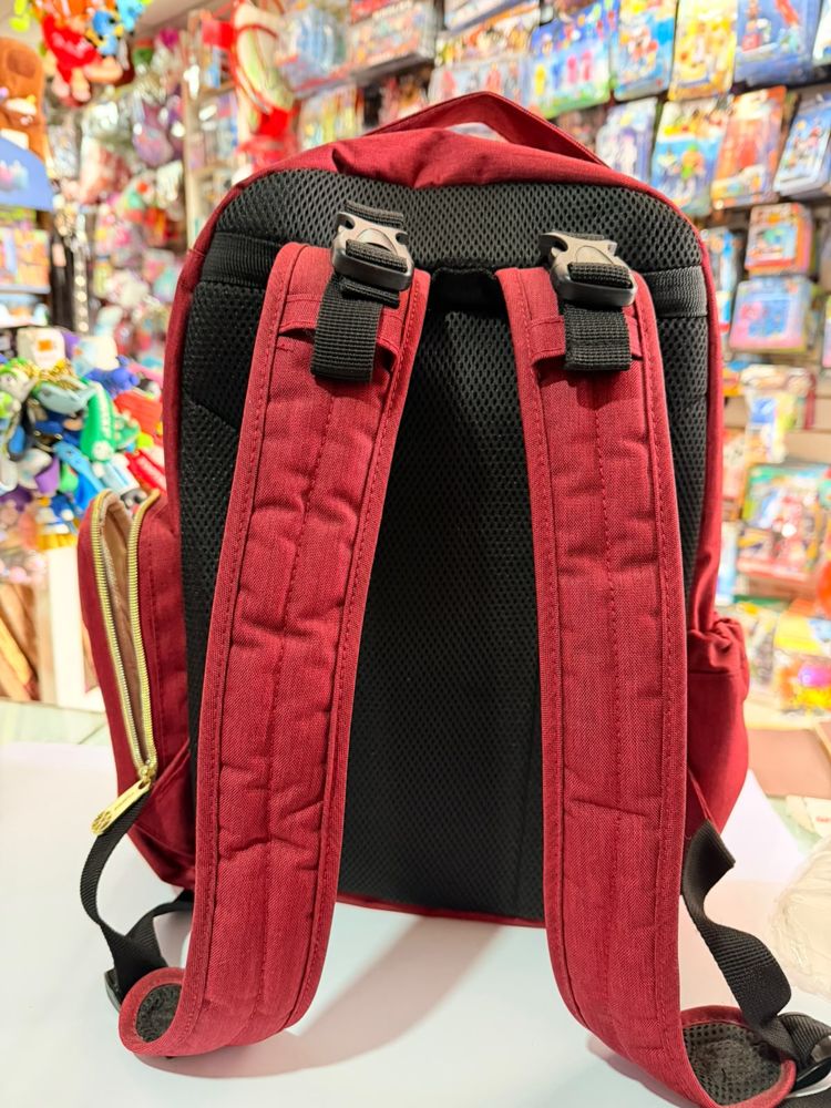 Mochila Maternal Amayra Bordó - Imagen 4