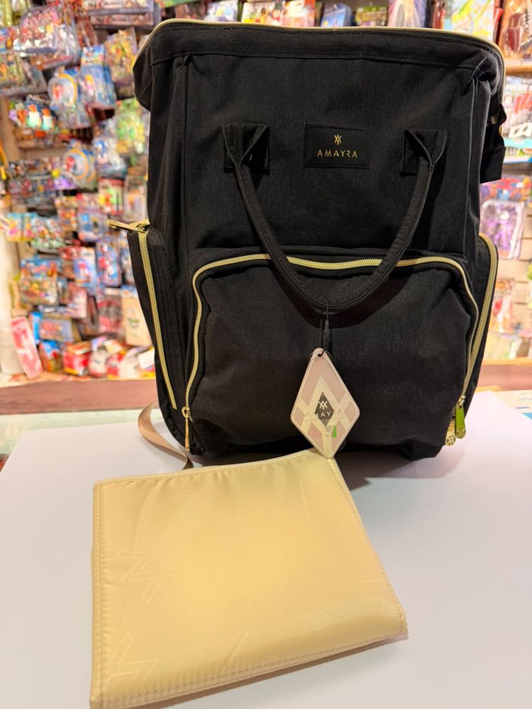 Mochila Maternal Amayra Negra