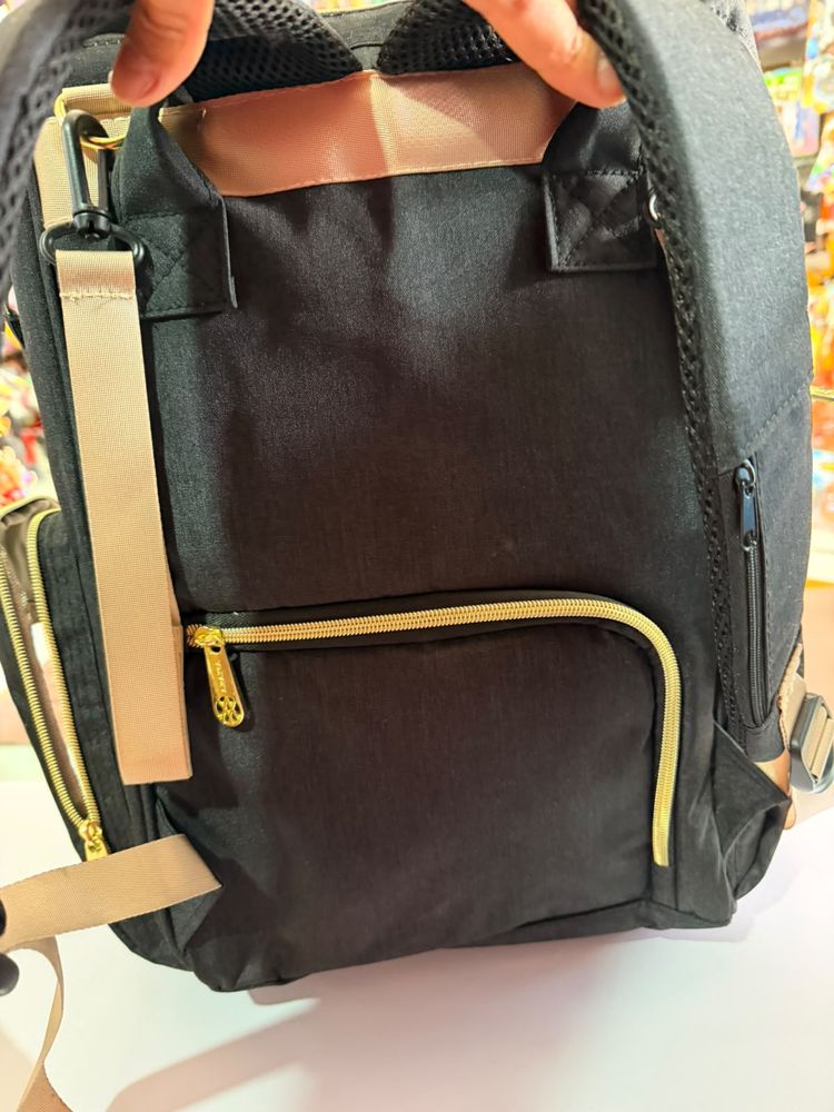 Mochila Maternal Amayra Negra - Imagen 4