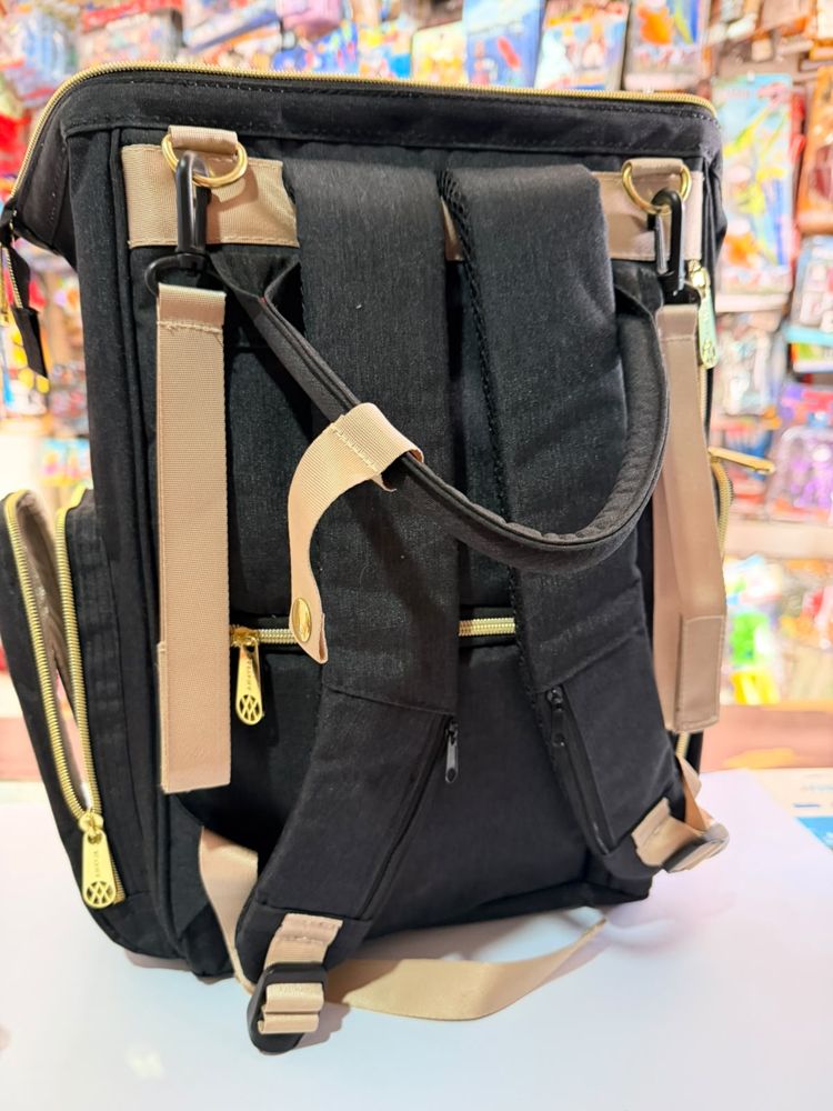 Mochila Maternal Amayra Negra - Imagen 6