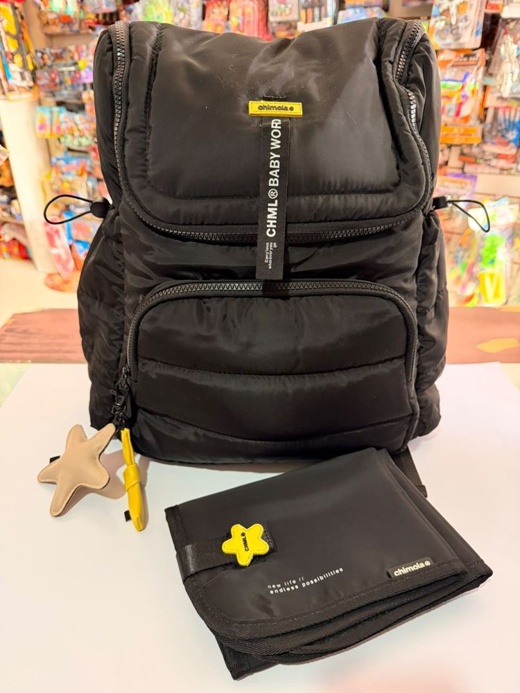 Mochila Maternal Chimola Negra