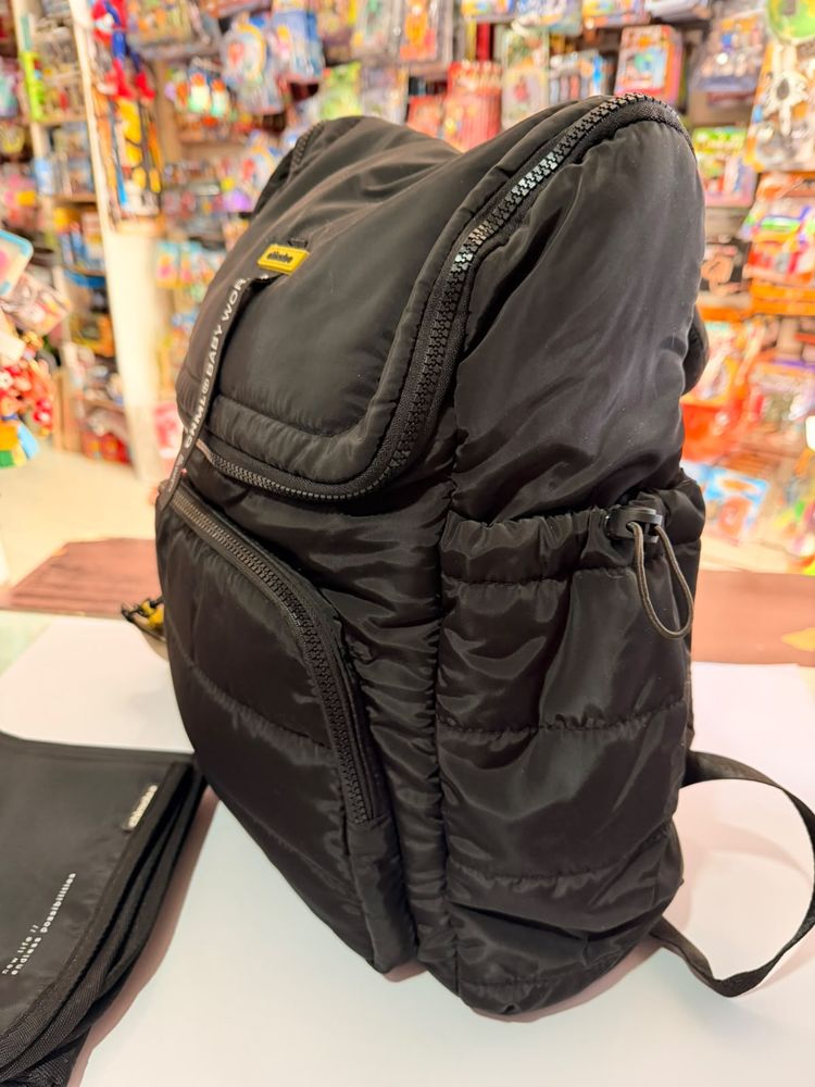 Mochila Maternal Chimola Negra - Imagen 2