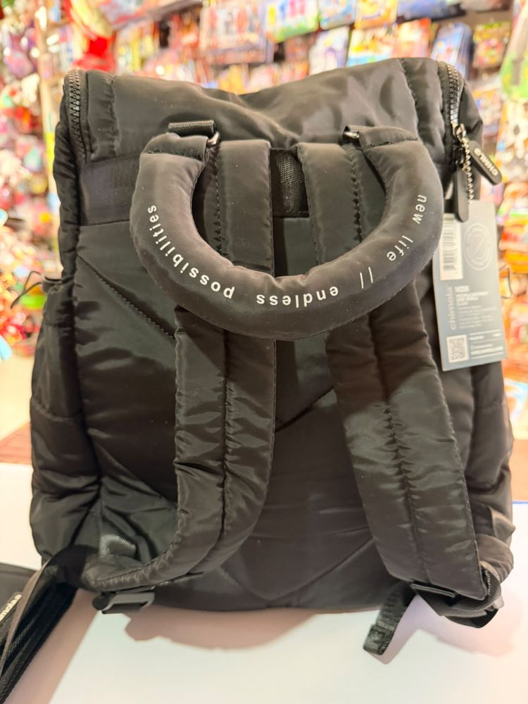 Mochila Maternal Chimola Negra - Imagen 3